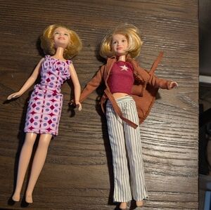 VINTAGE Mattell Mary Kate And Ashley Olsen Dolls 1987